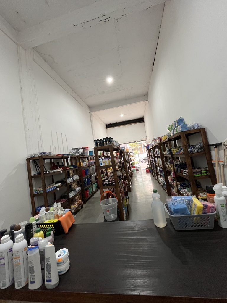 Fondo de comercio de local de limpieza