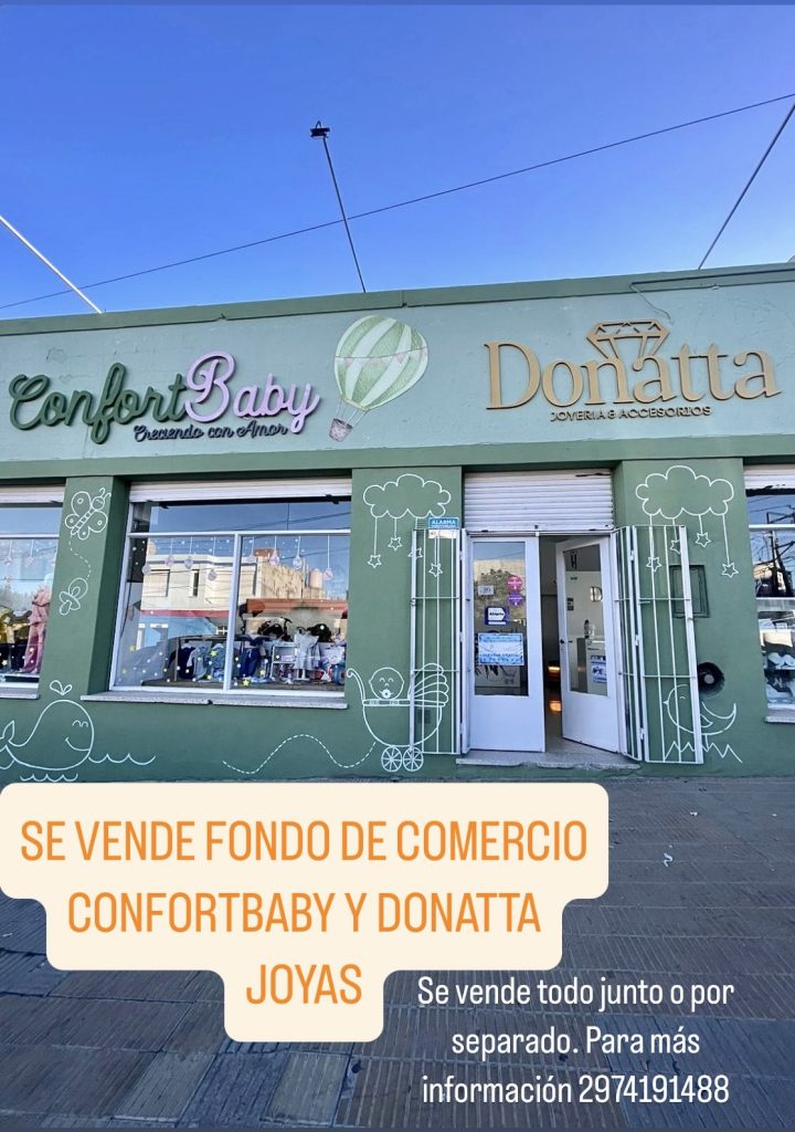 VENDO FONDO DE COMERCIO artículos de bebé y joyería
