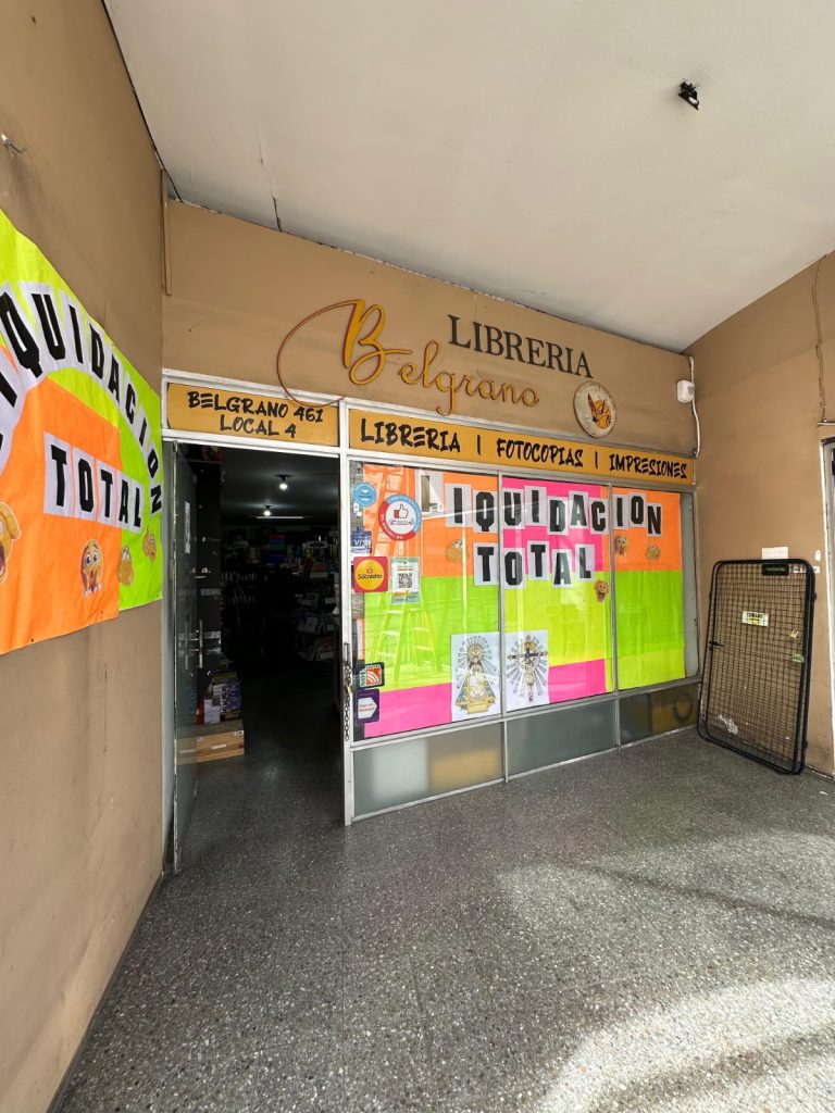 fondo de comercio, Libreria comercial, escolar y técnica.