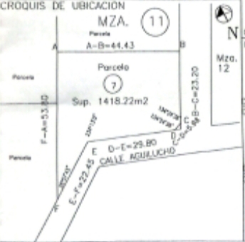 Dueño vende terreno