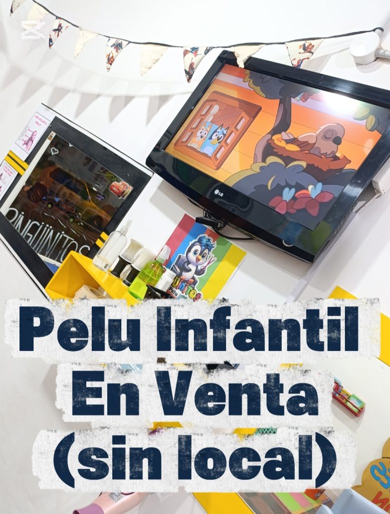 PELUQUERÍA INFANTIL PINGÜINITOS. Primer y Unica Pelu Infantil de Traslasierras