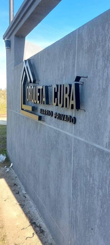 Vendo Lote de 602,18 m2 en Barrio Cerrado Orqueta Cura